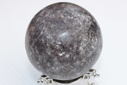 Lepidolite sphere from Madagascar 254g Rocks and Things