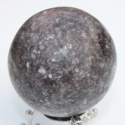 Lepidolite sphere from Madagascar 254g Rocks and Things