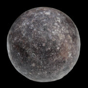 Lepidolite sphere from Madagascar 254g in sunlight - Rocks and Things Store