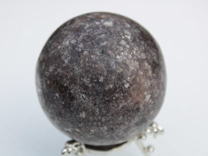 Lepidolite sphere from Madagascar 254g Rocks and Things