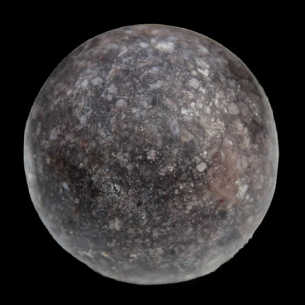 Lepidolite sphere from Madagascar 254g in sunlight - Rocks and Things Store