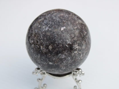 Lepidolite sphere from Madagascar 254g Rocks and Things