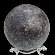 Lepidolite sphere from Madagascar 254g in sunlight - Rocks and Things Store
