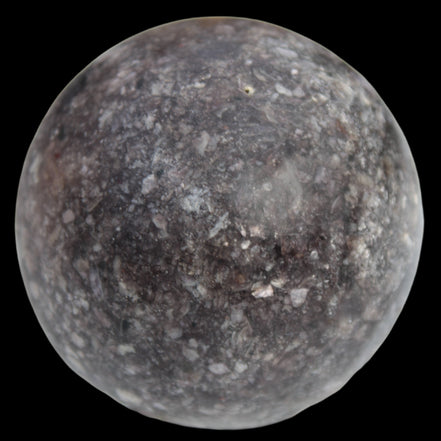 Lepidolite sphere from Madagascar 254g in sunlight - Rocks and Things Store