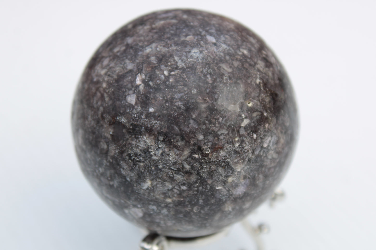 Lepidolite sphere from Madagascar 254g Rocks and Things