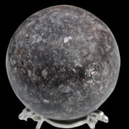 Lepidolite sphere from Madagascar 254g in sunlight - Rocks and Things Store