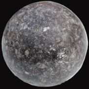 Lepidolite sphere from Madagascar 254g in sunlight - Rocks and Things Store