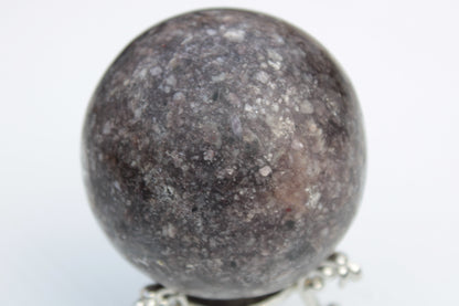 Lepidolite sphere from Madagascar 254g Rocks and Things