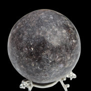 Lepidolite sphere from Madagascar 254g in sunlight - Rocks and Things Store