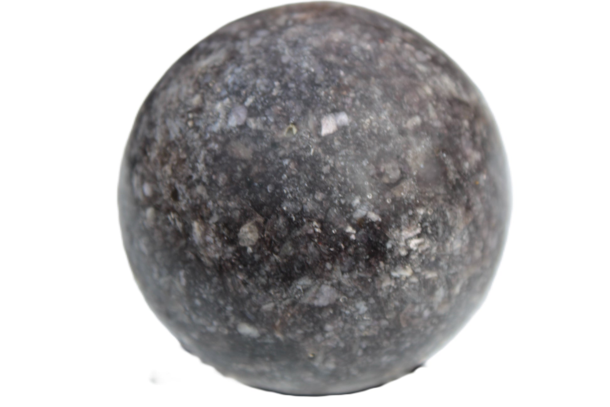 Lepidolite sphere from Madagascar 254g Rocks and Things