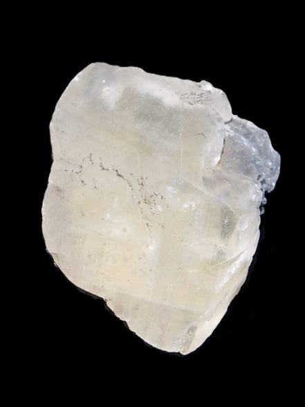 Yellow clear Calcite crystal 70mm 80.6g Rocks and Things