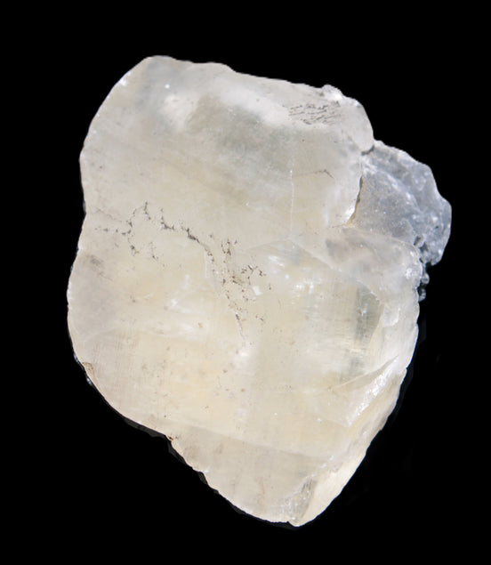 Yellow clear Calcite crystal 70mm 80.6g Rocks and Things