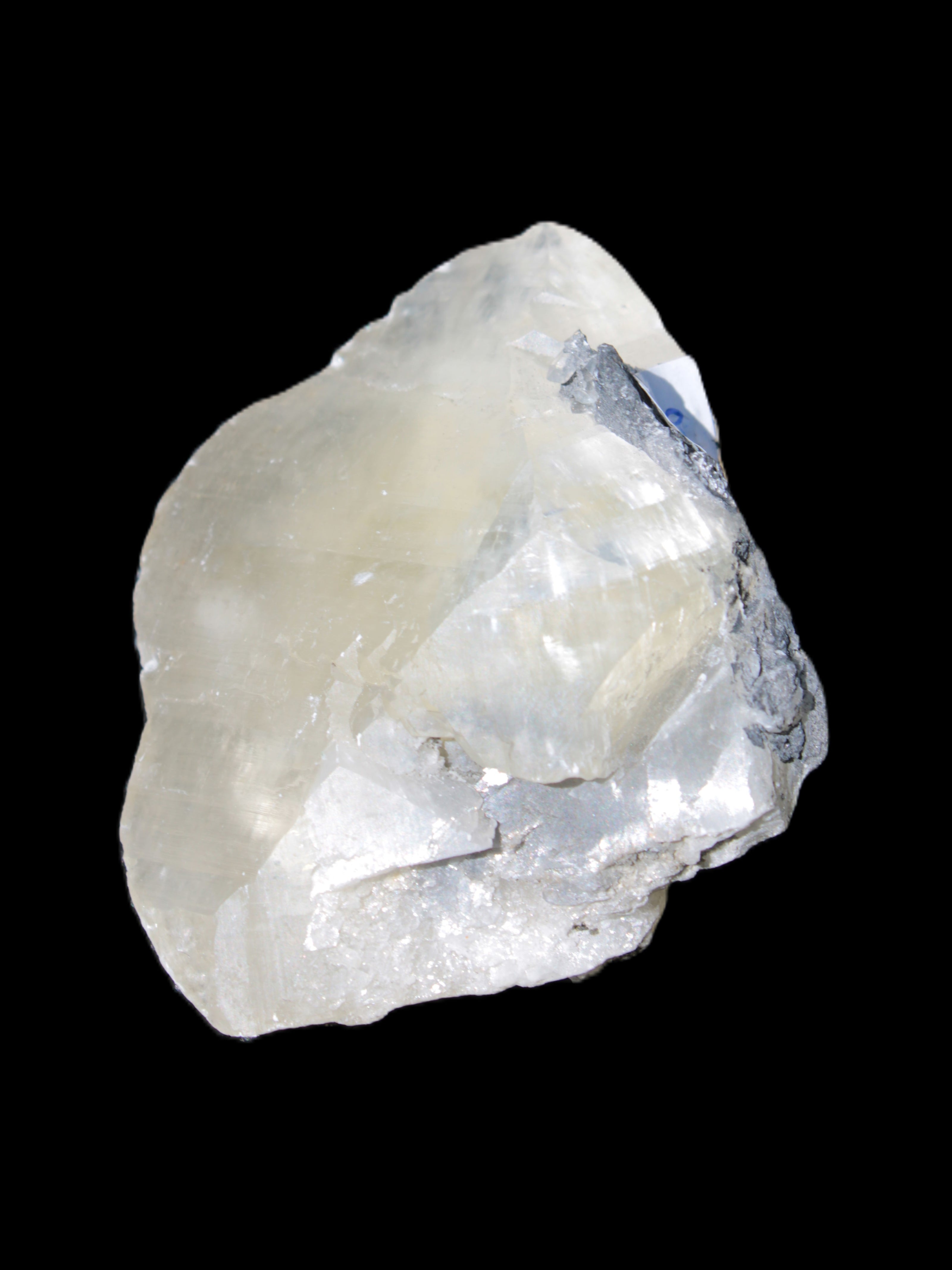 Yellow clear Calcite crystal 70mm 80.6g Rocks and Things