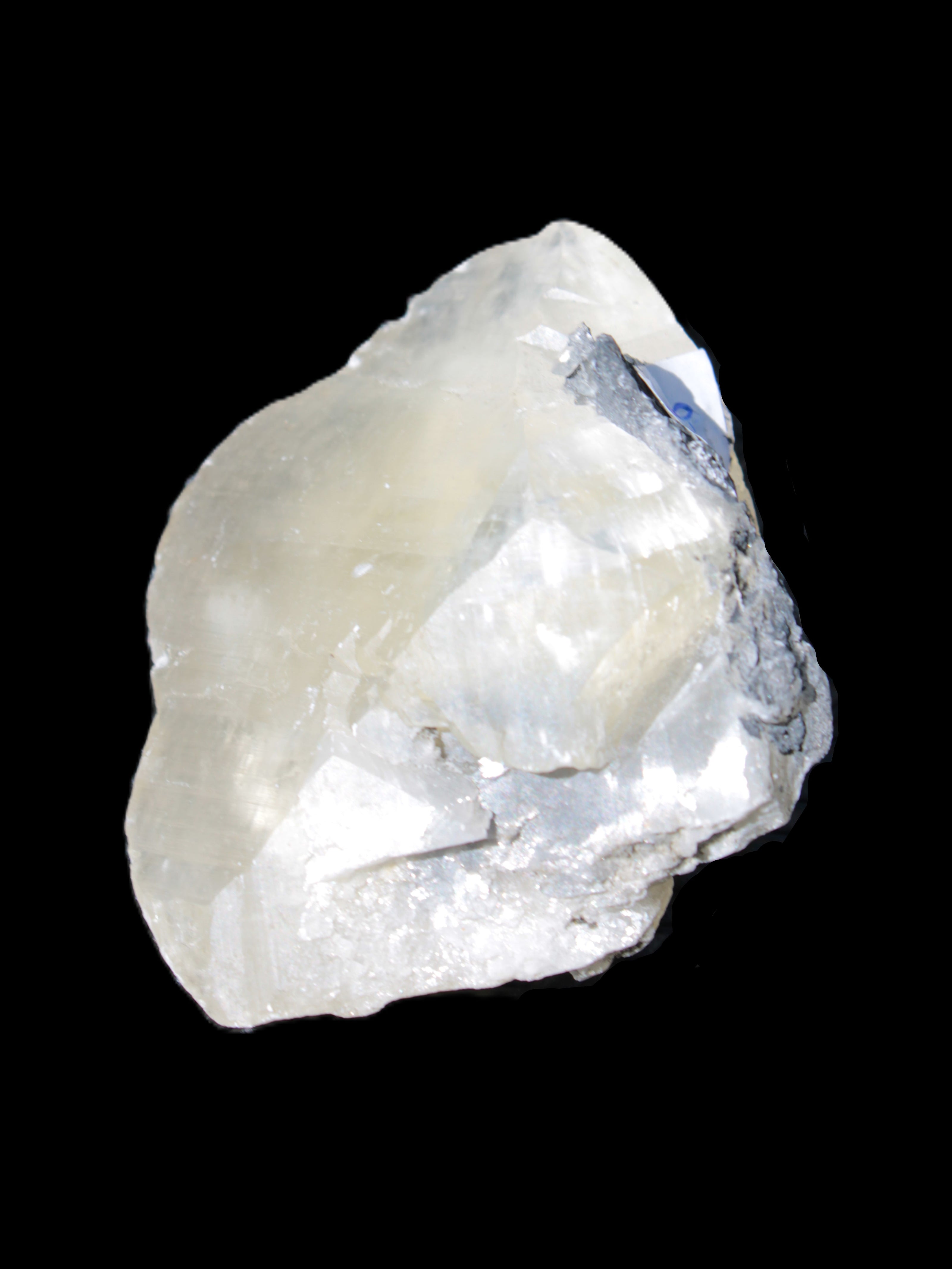 Yellow clear Calcite crystal 70mm 80.6g Rocks and Things