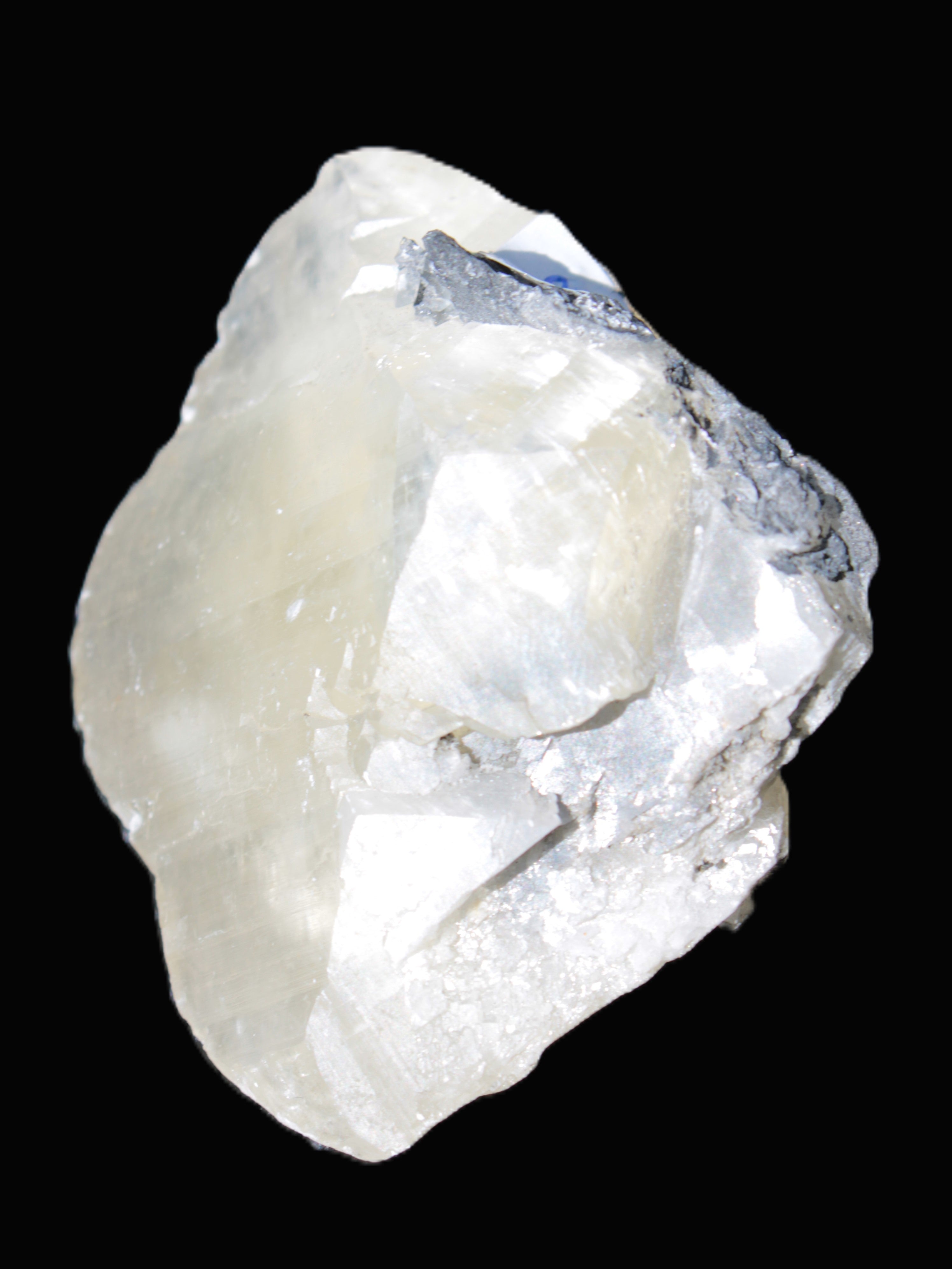 Yellow clear Calcite crystal 70mm 80.6g Rocks and Things