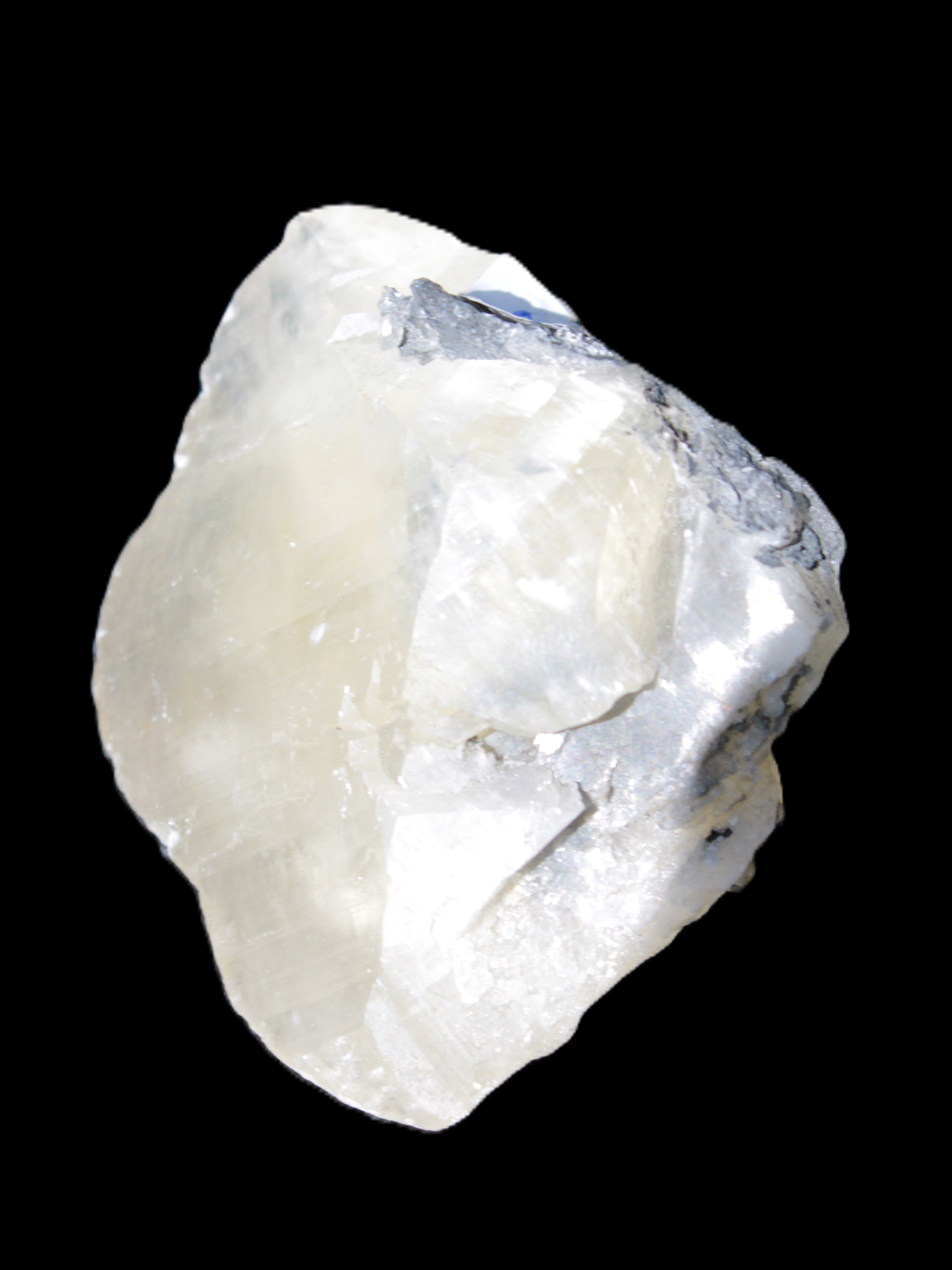 Yellow clear Calcite crystal 70mm 80.6g Rocks and Things