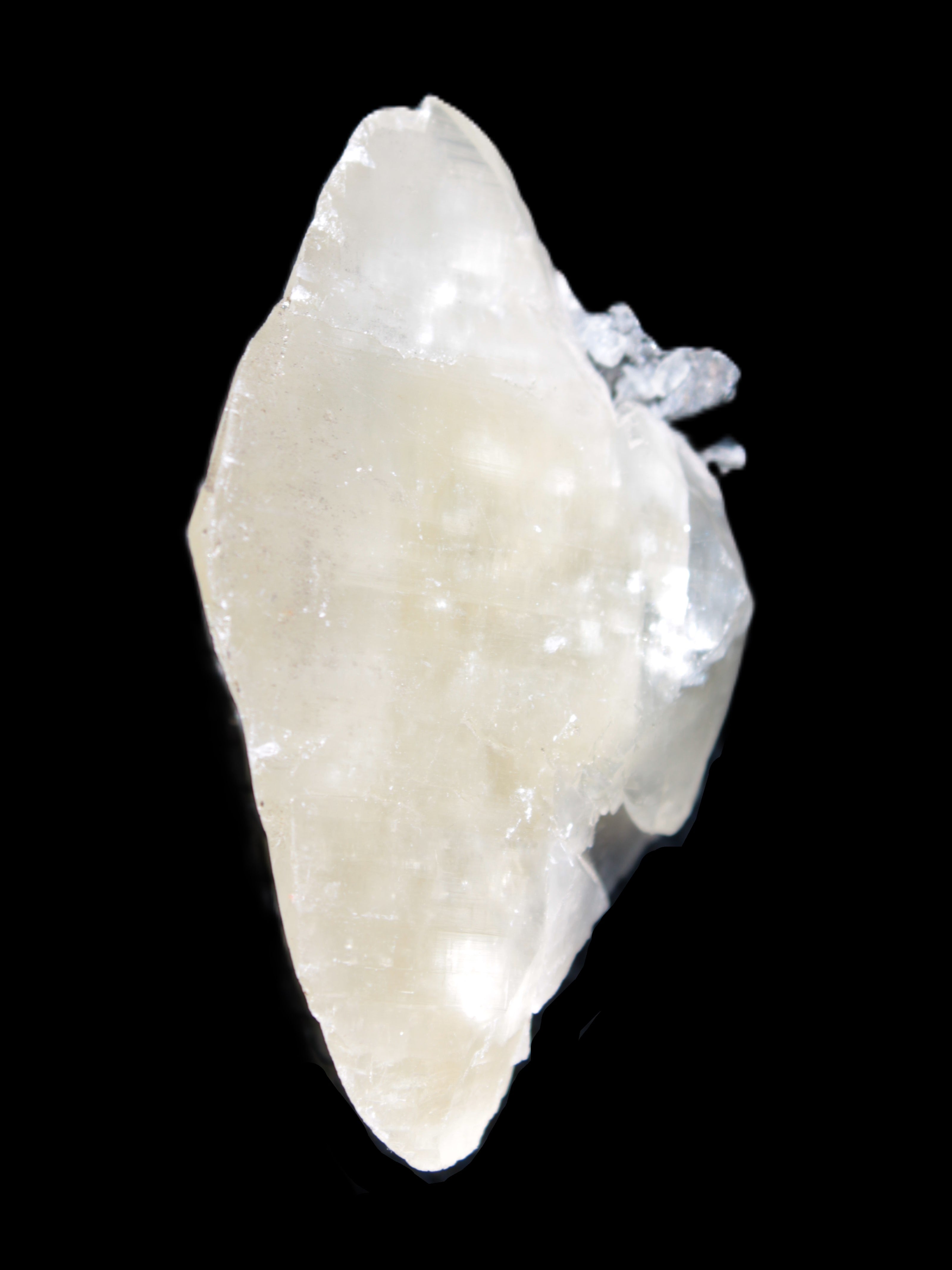 Yellow clear Calcite crystal 70mm 80.6g Rocks and Things