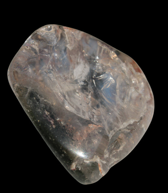 Green Ghost Quartz crystal 38g in sunlight - Rocks and Things Store