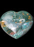 Ocean Jasper heart 101g in sunlight - Rocks and Things Store