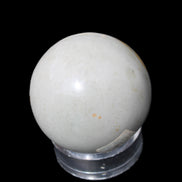 Marine Jasper sphere 51mm 232g in sunlight - Rocks and Things Store