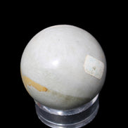Marine Jasper sphere 51mm 232g in sunlight - Rocks and Things Store