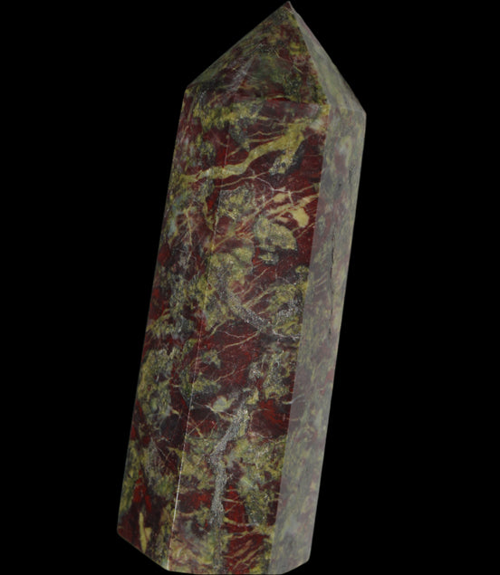 Dragons Blood Stone wand 76g in sun light - Rocks and Things Store