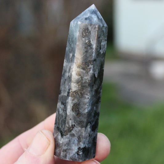 Indigo Gabbro (Mystical Merlinite) wand 78g Rocks and Things