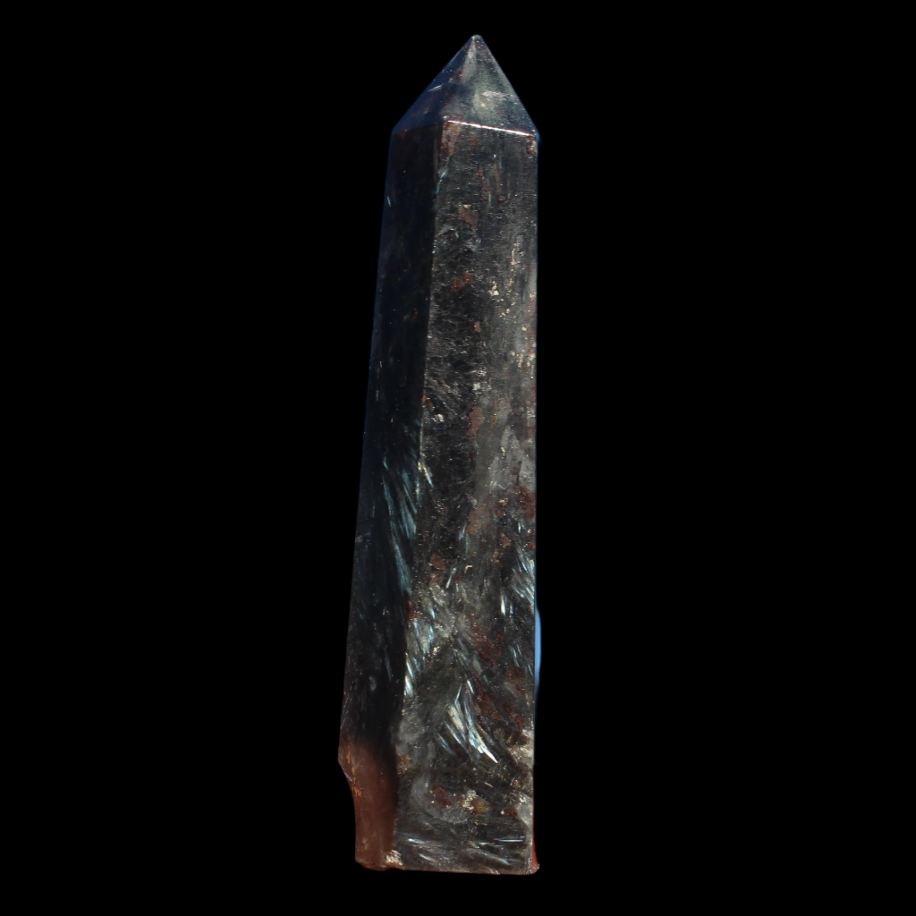 Astrophyllite Fireworks Stone wand 54.8g - Rocks and Things Store
