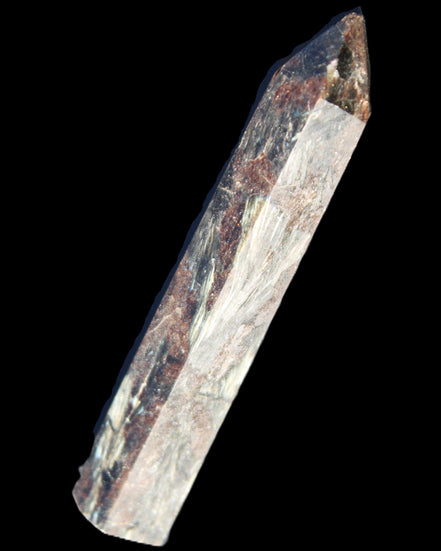 Astrophyllite Fireworks Stone wand 54.8g in sunlight - Rocks and Things Store