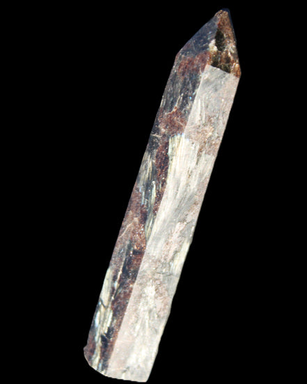 Astrophyllite Fireworks Stone wand 54.8g in sunlight - Rocks and Things Store