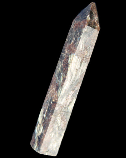 Astrophyllite Fireworks Stone wand 54.8g in sunlight - Rocks and Things Store