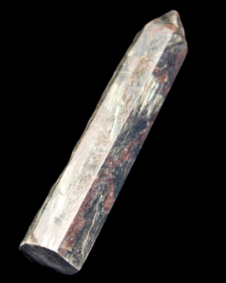 Astrophyllite Fireworks Stone wand 54.8g in sunlight - Rocks and Things Store
