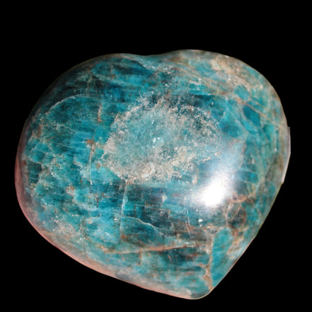 Apatite heart 359g - Rocks and Things Store