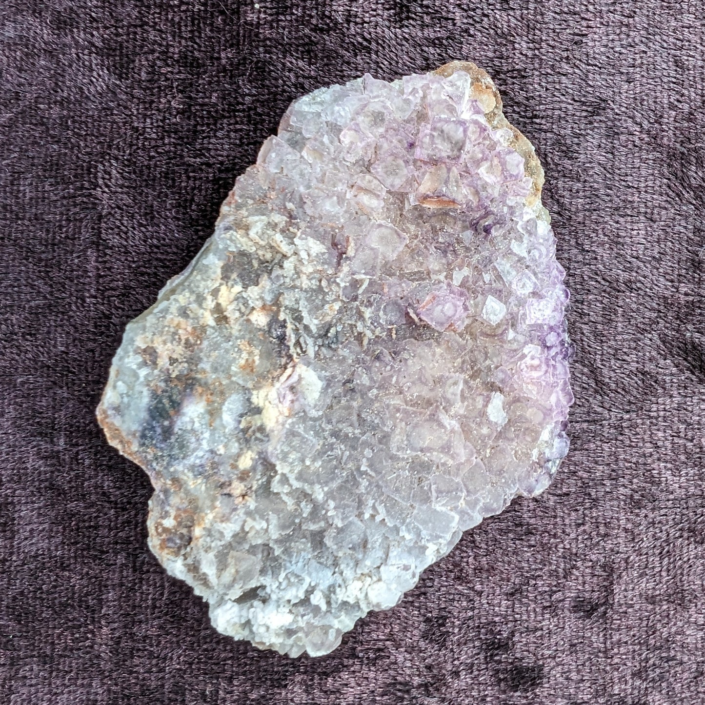 Vivid Purple Fluorite 74g Rocks and Things