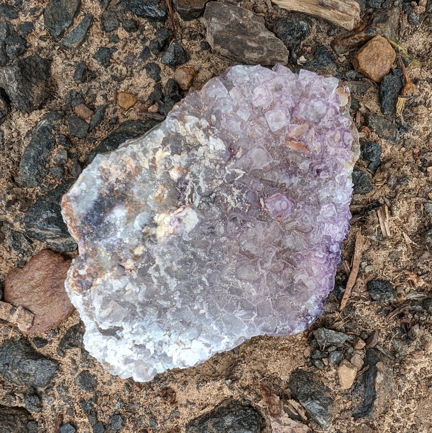 Vivid Purple Fluorite 74g