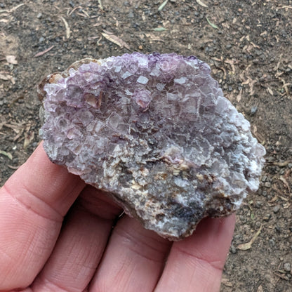 Vivid Purple Fluorite 74g