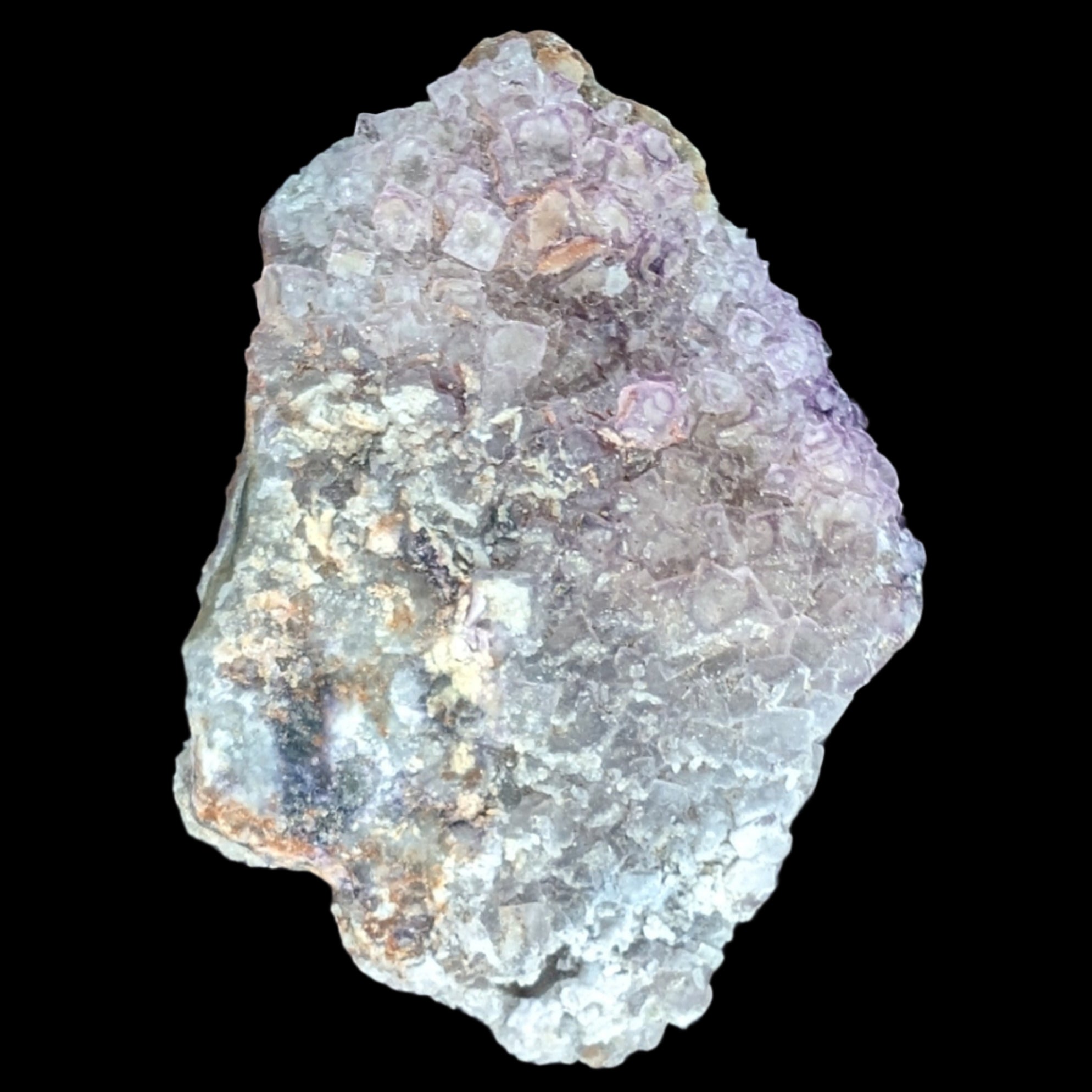Vivid Purple Fluorite cluster 74g in sunlight - Rocks and Things Store