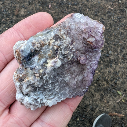 Vivid Purple Fluorite 74g