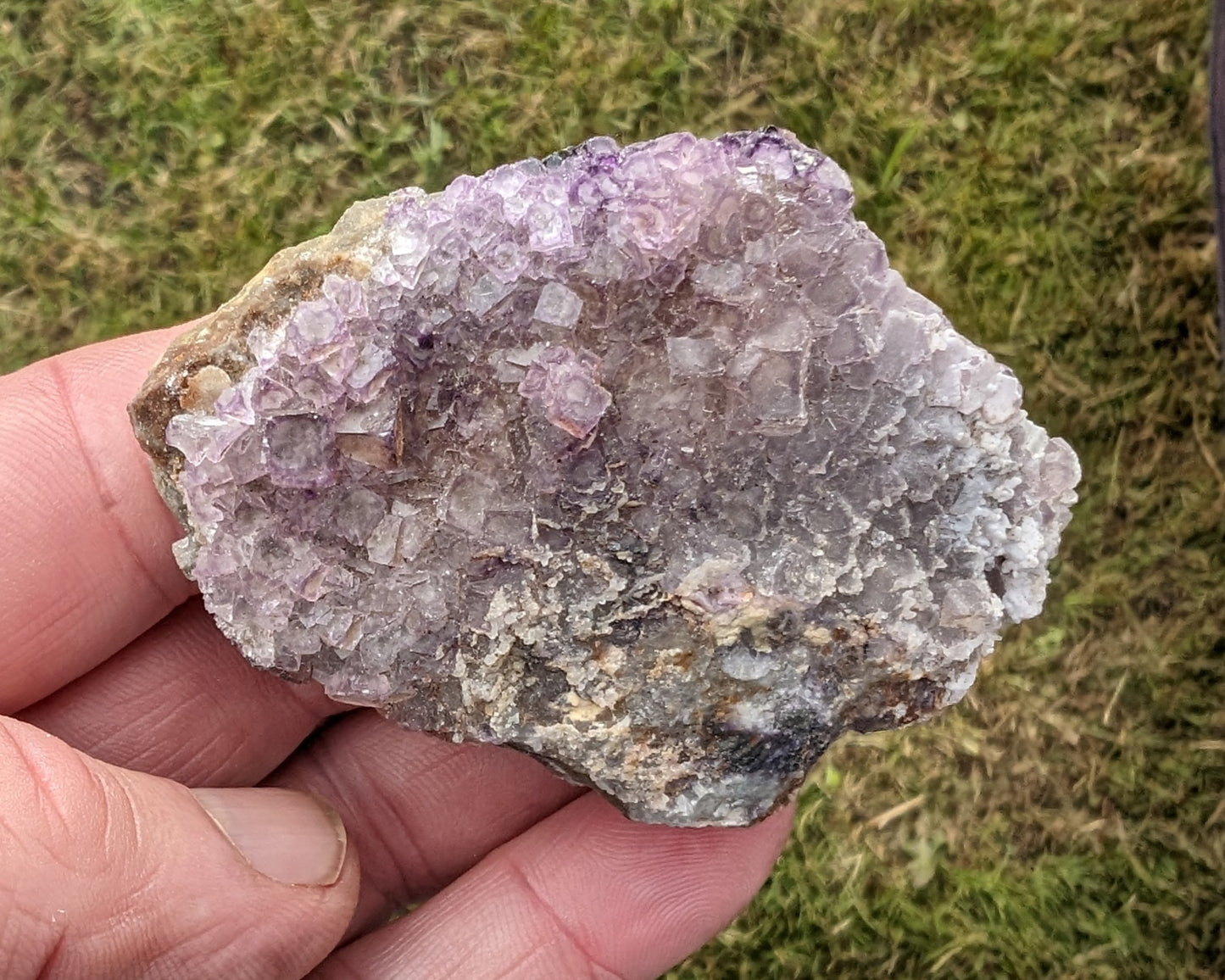 Vivid Purple Fluorite 74g