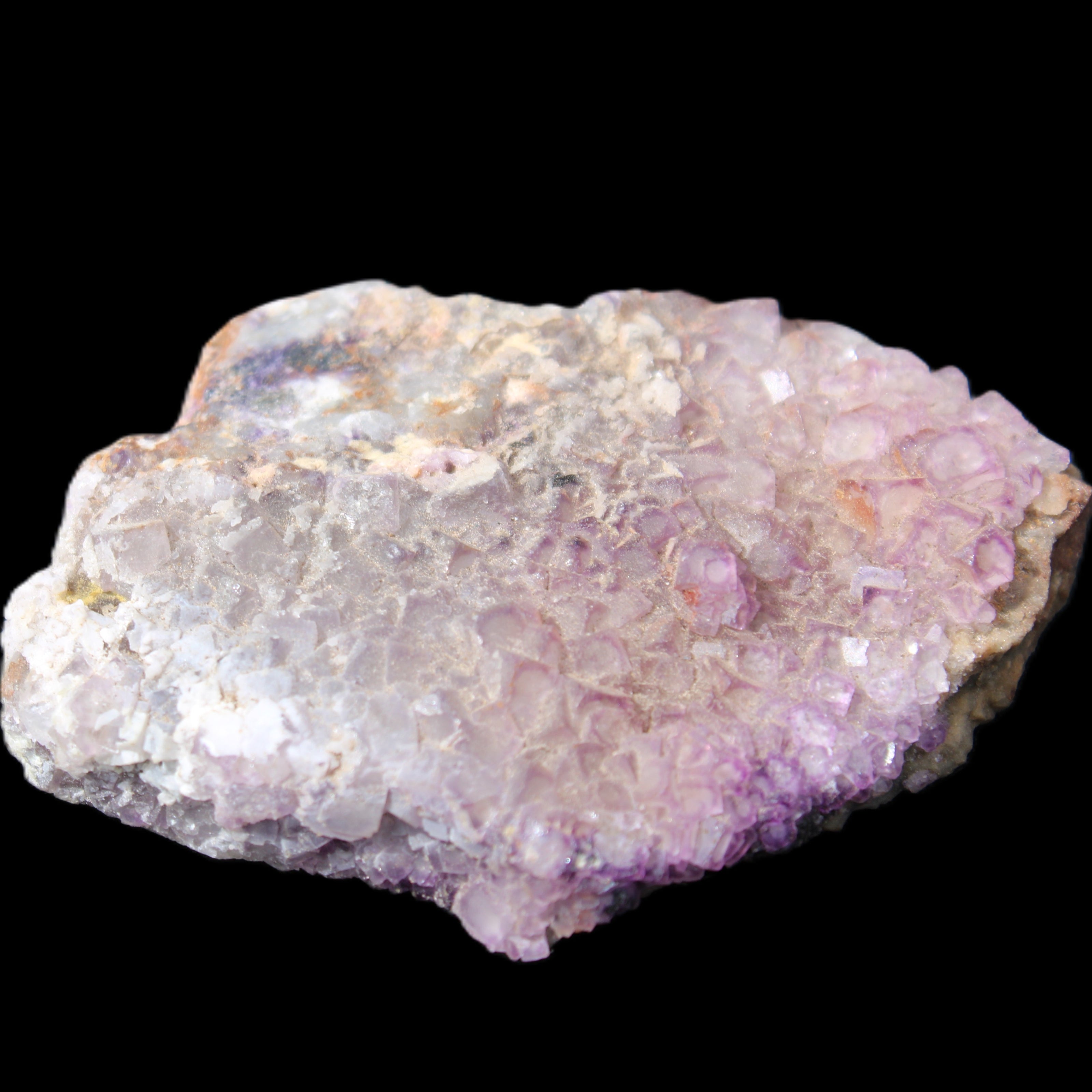 Vivid Purple Fluorite cluster 74g in sunlight - Rocks and Things Store