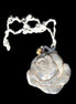 Labradorite rose carved pendant necklace Rocks and Things