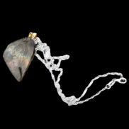 Labradorite pendant and necklace 11-15g in sunlight - Rocks and Things Store