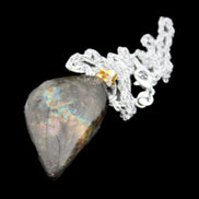 Labradorite pendant and necklace 11-15g in sunlight - Rocks and Things Store