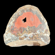 Warring States Red Agate geode 97g in sunlight - Rocks and Things Store