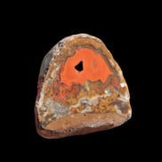 Warring States Red Agate geode 97g in sunlight - Rocks and Things Store