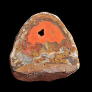 Warring States Red Agate geode 97g in sunlight - Rocks and Things Store