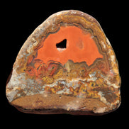 Warring States Red Agate geode 97g in sunlight - Rocks and Things Store