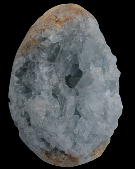 Celestite geode 310g in sunlight - Rocks and Things Store