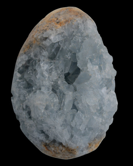 Celestite geode 310g in sunlight - Rocks and Things Store
