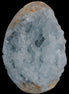 Celestite geode 310g in sunlight - Rocks and Things Store
